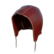 Leather Cap (Ruby Silver)