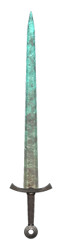 Crystal Sword Variant 1 - Dark and Darker Weapon