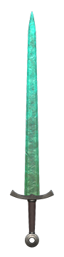 Crystal Sword Variant 2 - Dark and Darker Weapon