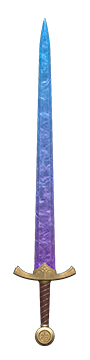 Crystal Sword Variant 6 Unique - Dark and Darker Weapon