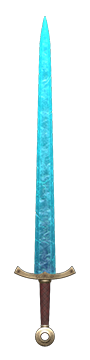 Crystal Sword Variant 4 - Dark and Darker Weapon