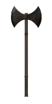 Double Axe Variant 5 - Dark and Darker Weapon