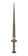 Rondel Dagger Variant 6 Unique - Dark and Darker Weapon